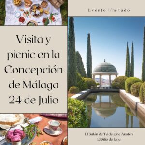 Visita y picnic austenita en la Concepción de Málaga
