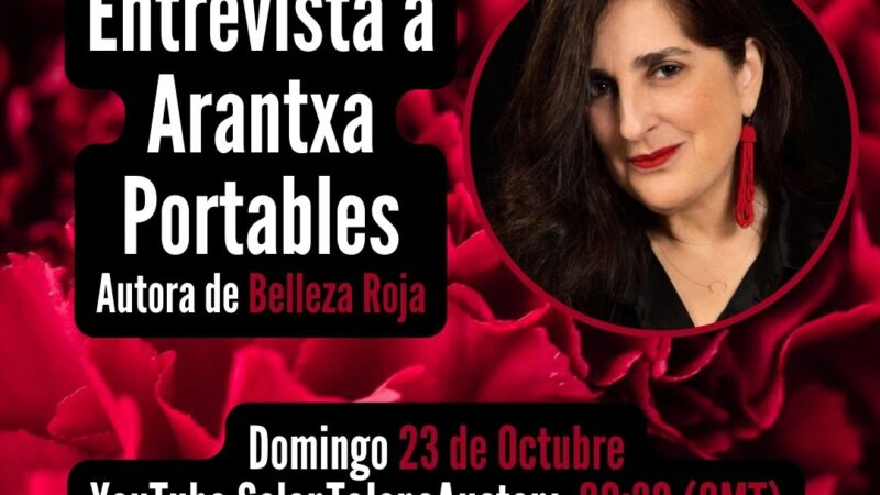 Entrevista a Arantza Portabales y Club de Lectura de Belleza Roja
