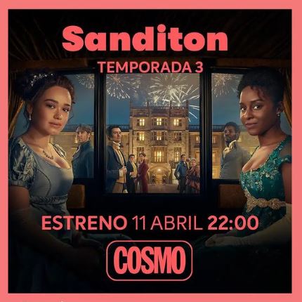 Temporada 3 de Sanditon en Canal Cosmo